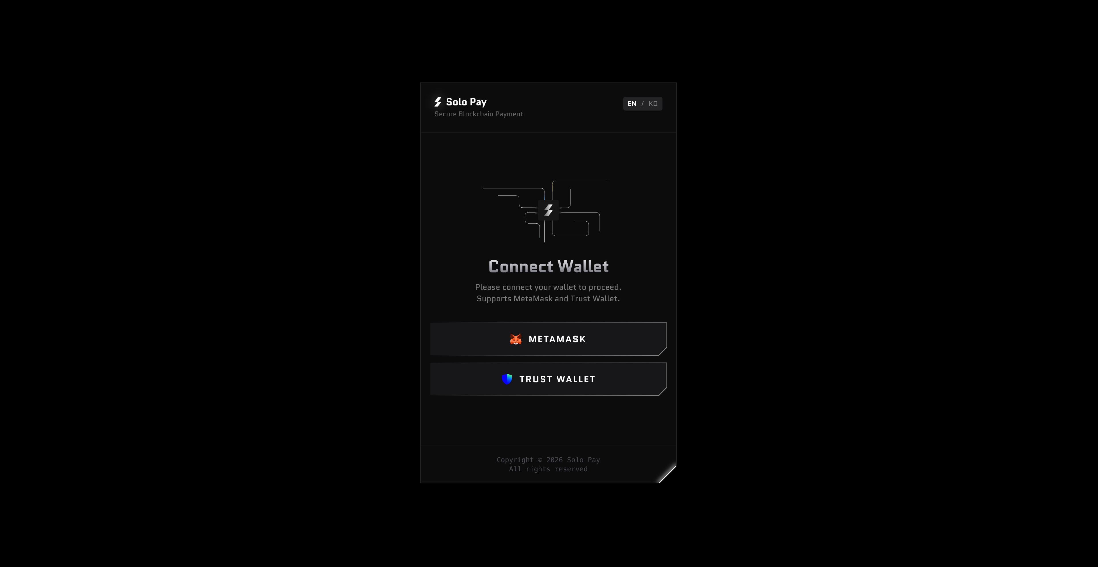 Select wallet